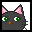 黒猫バナー